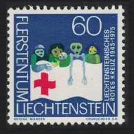 Liechtenstein 30th Anniversary Of Red Cross 1975 MNH SG#616 - Unused Stamps