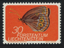 Liechtenstein False Ringlet Butterfly 1973 MNH SG#582 - Unused Stamps
