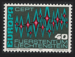 Liechtenstein Stars Europa 1972 MNH SG#552 - Unused Stamps