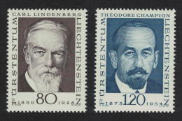 Liechtenstein Pioneers Of Philately 2nd Series 2v 1969 MNH SG#504-505 - Nuevos