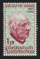 Liechtenstein Father J. B. Buchel Educator Historian And Poet 1967 MNH SG#475 - Nuovi