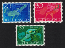 Liechtenstein Liechtenstein Sagas 1st Series 3v 1967 MNH SG#468-470 - Neufs