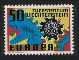 Liechtenstein Cogwheels Europa 1967 MNH SG#467 - Ongebruikt