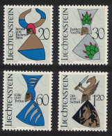 Liechtenstein Arms Of Triesen Families 4v 1966 MNH SG#458-461 - Ungebraucht