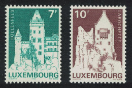 Luxembourg Classified Monuments 2v 1984 MNH SG#1142-1143 MI#1105-1106 - Nuovi