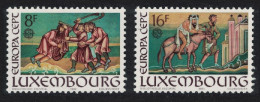 Luxembourg Europa Miniatures Illustrations 2v 1983 MNH SG#1108-1109 MI#1074-1075 - Unused Stamps