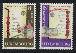 Luxembourg Historic Events Europa 2v 1982 MNH SG#1086-1087 MI#1052-1053 - Nuovi