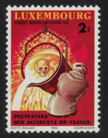 Luxembourg Metallurgy Worker Pouring Molten Iron 1980 MNH SG#1049-1050 MI#1012 - Ungebraucht