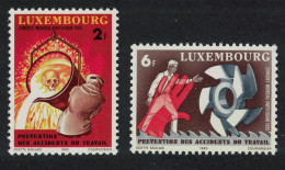 Luxembourg Prevention Of Accidents 2v 1980 MNH SG#1049-1050 MI#1012-1013 - Ungebraucht