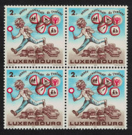 Luxembourg International Year Of The Child Block Of 4 1979 MNH SG#1033 MI#996 - Unused Stamps