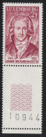 Luxembourg Johann Von Goethe Poet Coin Label 1977 MNH SG#981 MI#941 - Nuovi