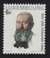 Luxembourg Emile Mayrisch Iron And Steel Magnate 1978 MNH SG#1008 MI#971 - Nuovi