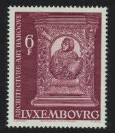 Luxembourg St Gregory The Great Baroque Art Sculpture 2v 1977 MNH SG#992 MI#952 - Nuovi