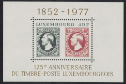 Luxembourg 125th Anniversary Of Luxembourg Stamps MS 1977 MNH SG#MS991 - Ungebraucht