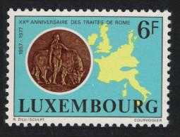 Luxembourg 20th Anniversary Of Rome Treaties 1977 MNH SG#996 MI#956 - Nuovi