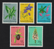 Luxembourg Protected Plants 5v 1977 MNH SG#997-1001 MI#957-961 - Nuovi