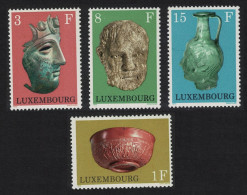 Luxembourg Gallo-Roman Exhibits 4v 1972 MNH SG#886-889 MI#842-845 - Nuevos