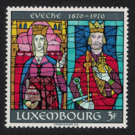 Luxembourg Stained Glass Diocese 1970 MNH SG#858 MI#810 - Nuovi