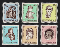 Luxembourg Christmas Disabled Children 6v 1968 MNH SG#829-834 MI#779-784 - Nuevos