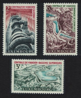 Luxembourg Inauguration Of Vianden Reservoir 3v 1964 MNH SG#740-742 MI#693-695 - Ongebruikt