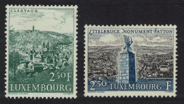 Luxembourg Patton Monument Ettelbruck Tourism 1961 MNH SG#695-696 MI#641-642 - Nuovi