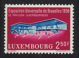 Luxembourg Brussels Exhibition 1958 MNH SG#636 - Nuovi