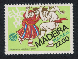 Madeira Bailinho Folk Dance Europa 1981 MNH SG#178 - Madère