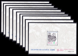 Macao Macau Cultural Mix 10 MSs WHOLESALE 1999 MNH SG#MS1136 MI#Block 71 Sc#1009 - Unused Stamps