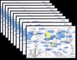 Macao Macau Fish Shells Ships 'Australia 99' 10 MSs WHOLESALE 1999 MNH SG#MS1092 MI#Block 64 Sc#978 - Nuevos