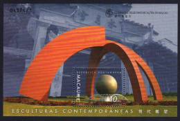 Macao Macau Sculptures 1st Series MS 1999 MNH SG#MS1131 MI#Block 70 Sc#1007 - Unused Stamps