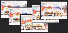 Macao Macau Street Traders 5 MSs 1998 MNH SG#MS1029 MI#Block 51 Sc#915 - Nuovi