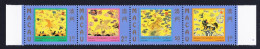 Macao Macau Birds Civil And Military Insignia Strip Of 4v 1998 MNH SG#1061-1064 Sc#947-950 - Nuevos