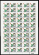 Macao Macau Chinese New Year Of The Ox Full Sheet 1997 MNH SG#967 MI#892 Sc#853 - Unused Stamps