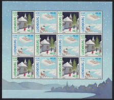 Luxembourg Christmas Full Sheet 2003 MNH SG#1658-1659 MI#1620-1621 - Neufs