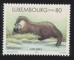 Luxembourg Otter Wild Animal 1996 MNH SG#1430 MI#1402 - Nuovi