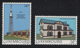 Luxembourg Tourism 2v 1991 MNH SG#1294-1295 MI#1273-1274 - Ungebraucht