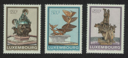 Luxembourg Fountains 3v 1990 MNH SG#1277-1279 MI#1248-1250 - Nuevos