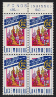 Luxembourg Elections To European Parliament Block Of 4 1989 MNH SG#1249 MI#1223 - Ungebraucht