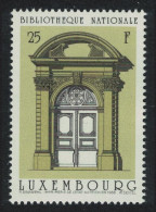 Luxembourg National Library Doorways 1988 MNH SG#1235 MI#1205 - Nuovi