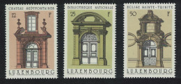 Luxembourg Doorways 3v 1988 MNH SG#1234-1236 MI#1204-1206 - Nuevos