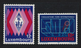 Luxembourg Anniversaries 2v 1987 MNH SG#1201-1202 MI#1172-1173 - Ungebraucht