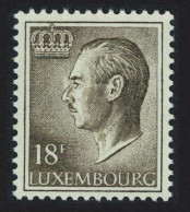 Luxembourg Grand Duke Jean 18f. Green Granite Paper 1986 MNH SG#767c  MI#1150 - Nuovi