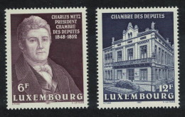 Luxembourg Chamber Of Deputies 2v 1987 MNH SG#1209-1210 MI#1183-1184 - Nuovi