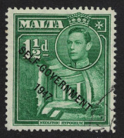 Malta Hypogeum Hal Saflieni 1½d 'SELF-GOVERNMENT' 1948 Canc SG#237b - Malte (...-1964)