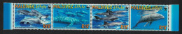 Maldives WWF Melon-headed Whale Strip Of 4v 2009 MNH SG#4234-4237 MI#4768-4771 Sc#2987a-d - Maldives (1965-...)