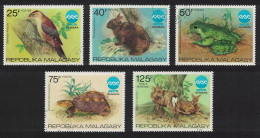 Malagasy Rep. Woodpecker Bird Toad Tortoise Deer 5v 1975 CTO SG#320-324 Sc#532-535+C145 - Madagaskar (1960-...)