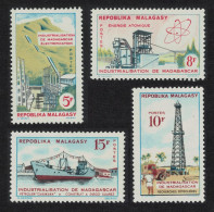 Malagasy Rep. Malagasy Industrialisation 4v 1962 MNH SG#48-51 - Madagascar (1960-...)