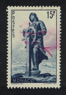 Monaco Unveiling Of Prince Albert Statue Pen Cancel 1951 Canc SG#436 Sc#260 - Used Stamps