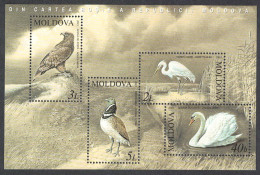 Moldova Swan Eagle Bustard Egret Birds MS 2003 MNH SG#MS481 MI#Block 30 Sc#464a - Moldova