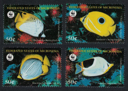 Micronesia WWF Butterflyfishes 4v 1997 MNH SG#579-582 - Mikronesien